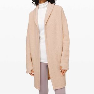 lululemon Sincerely Sherpa Wrap / Sweater • Size XXS • Wool • Oversized